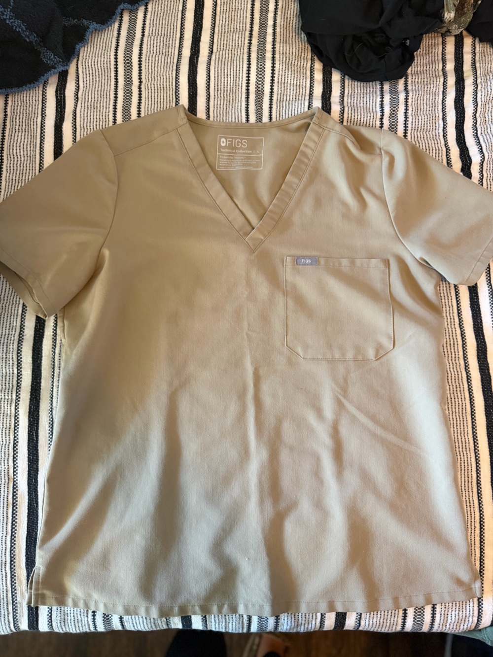 Figs Tan Catarina Top